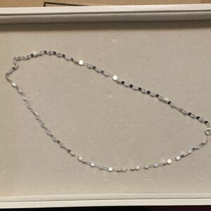 Elegant Silver 925 Necklace 18”